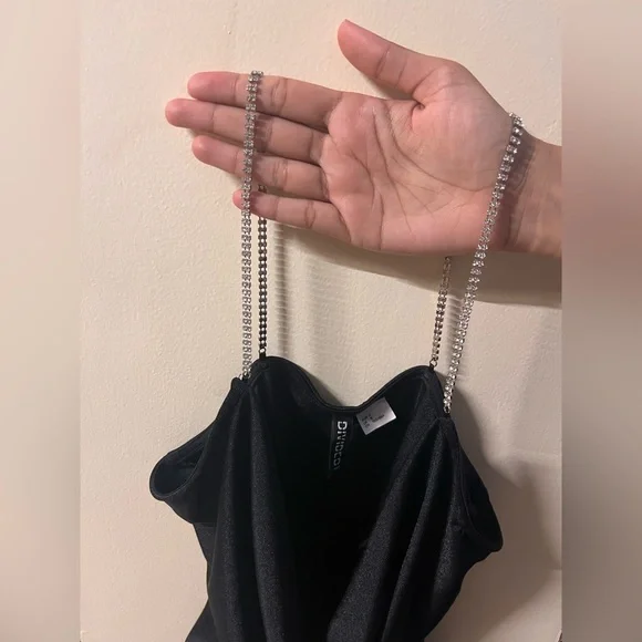 H&M Bodysuit With Crystal Detailed Straps (Size: US Small/ UK 6-8) - Picture 4 of 5